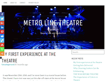 Tablet Screenshot of metrolinatheatre.org